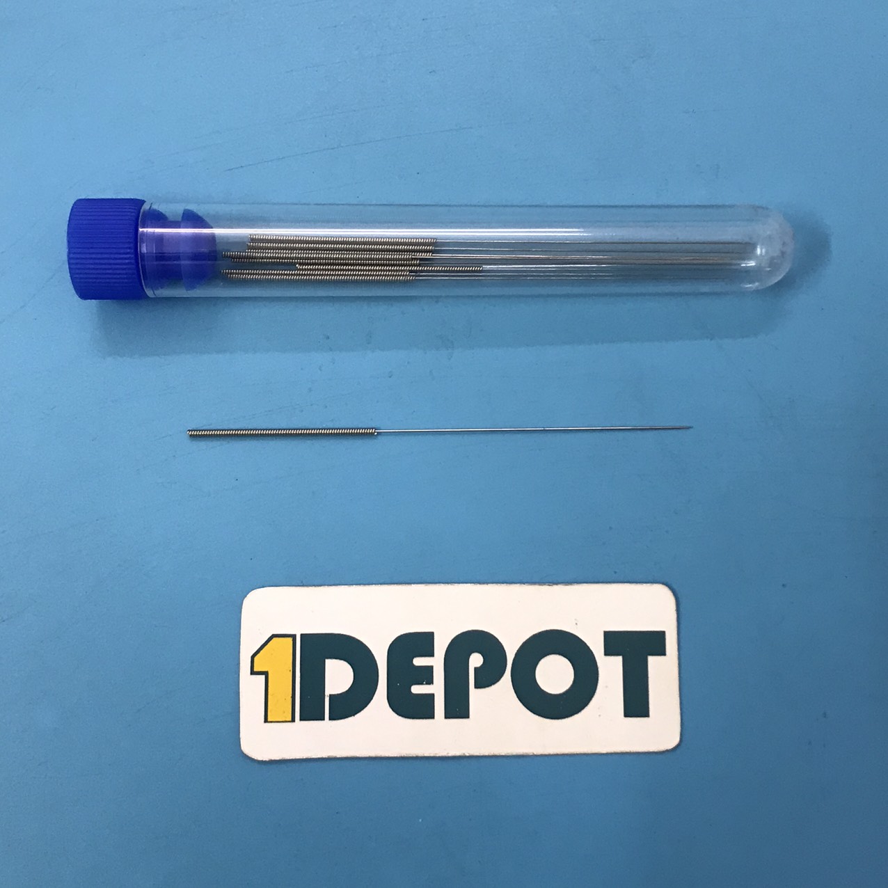 Bộ 8 kim 4 size vệ sinh đầu phun cho máy in 3D, chất liệu thép không gỉ (0.2 / 0.25 / 0.3 / 0.35mm)