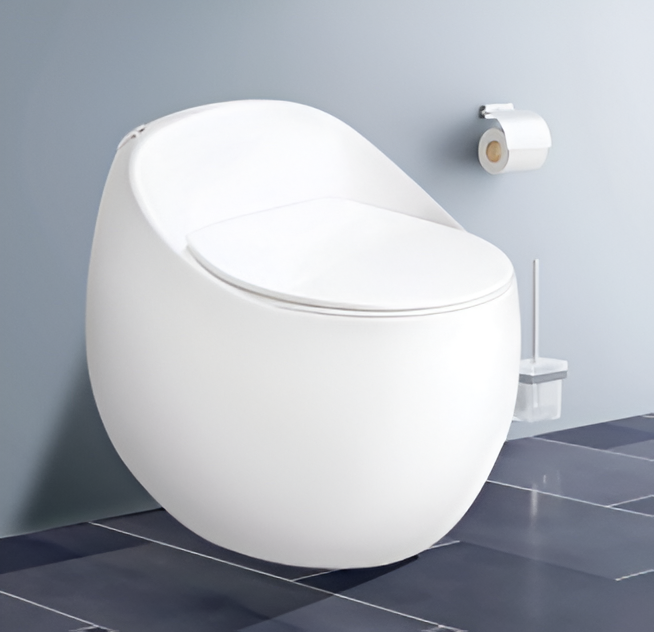 Bồn cầu liền khối Vanni VN-C002 Sứ men tuyết nano, xả mạnh, nắp êm