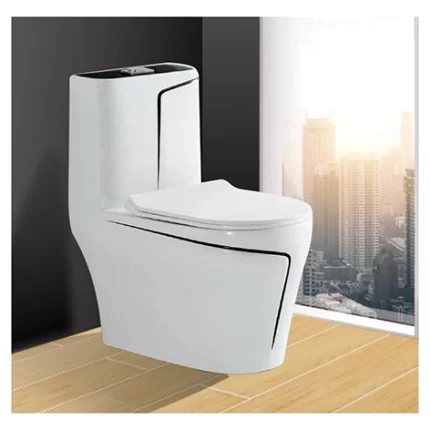 Bồn cầu liền khối Vanni VN-C012 Sứ nano, xả mạnh, tiết kiệm nước