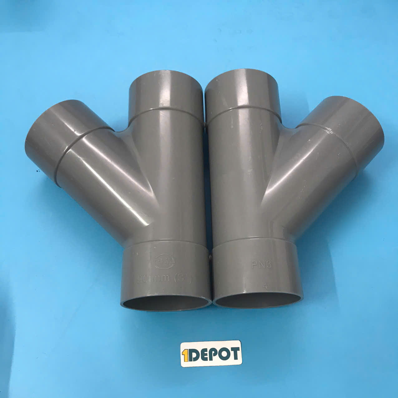 Chữ Y 45° ø90 M, PN3 Nhựa Bình Minh