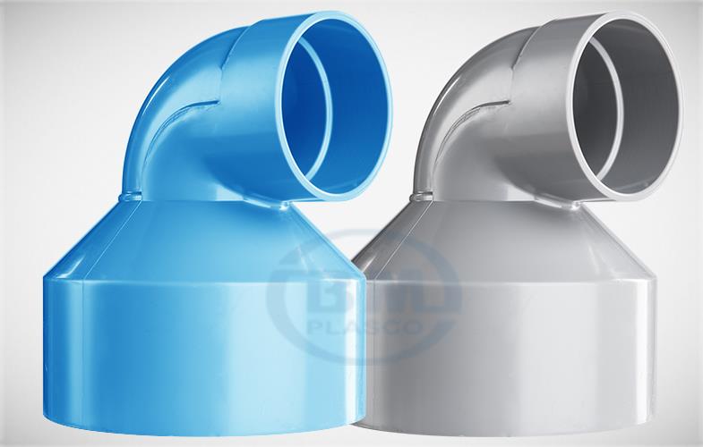 Co giảm 90° PVC Bình Minh Ø34 x 21