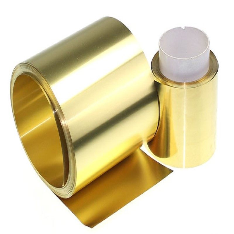 Cuộn phim đồng thau kích thước 0.2x400x1200mm