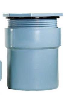 Đầu bịt xã thông tắc pvc phi 90 nhựa PVC có ron cao su