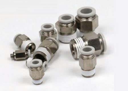 Đầu nối nhanh ống 10 ren ngoài 21 Airtac PC10-04