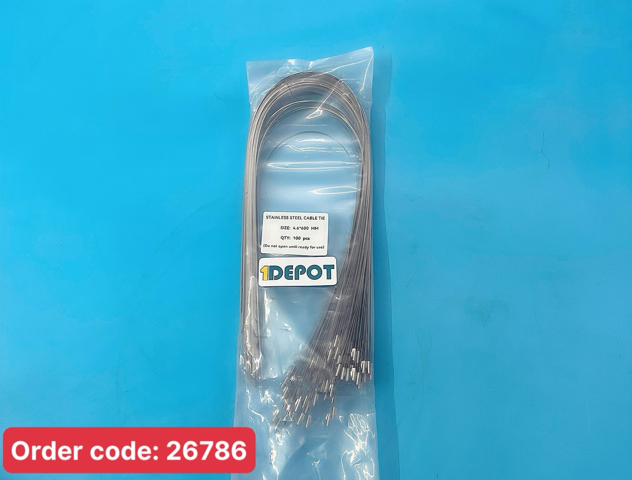 Dây rút inox 304 4.6x600mm (100 sợi/gói)