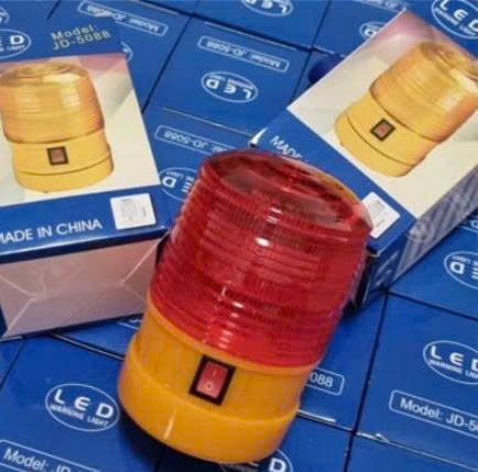 Đèn cảnh báo năng lượng mặt trời, JD- 5088