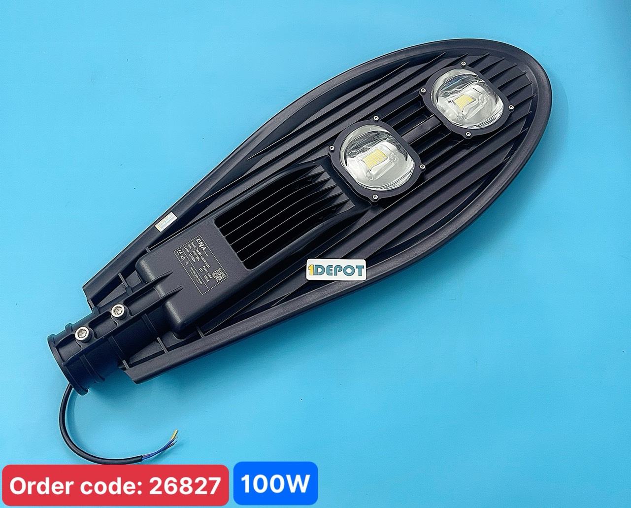 Đèn đường chiếc lá ENA-DDL100-720/T  100W ánh sáng trắng  , chip LED Epistar, nguồn ENA