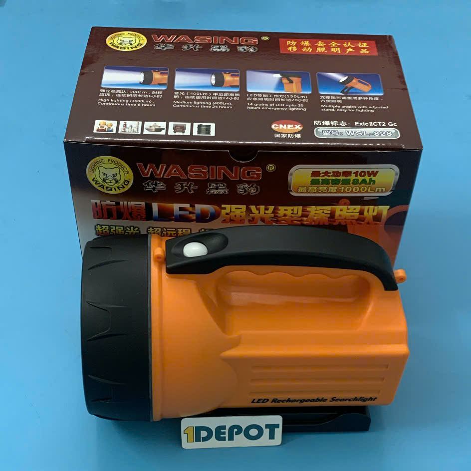 Đèn Pin Siêu Sáng Chống Cháy Nổ Wasing WSL-828
