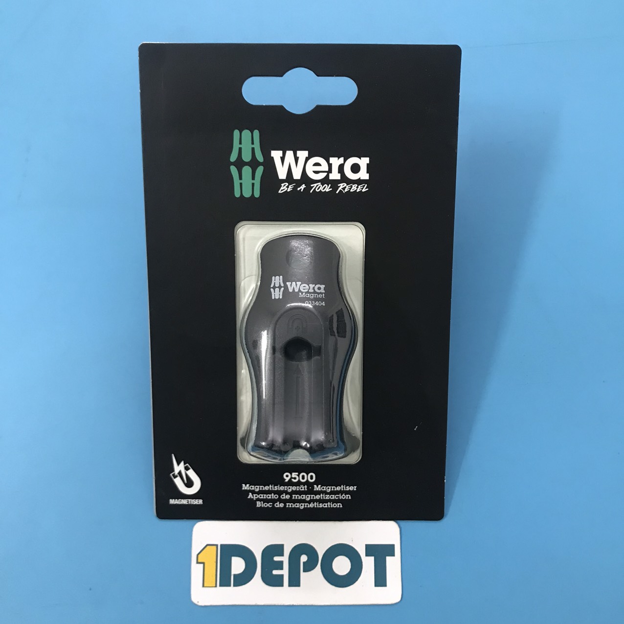 Dụng cụ tạo và khử từ Wera 9500 Magnetiser (05033404001)