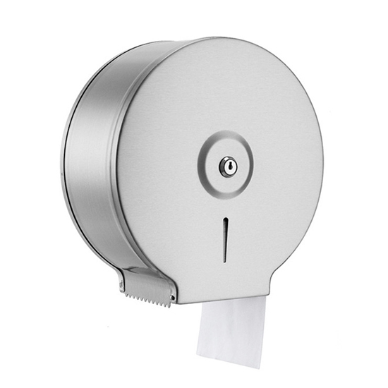 Hộp giấy vệ sinh cuộn lớn inox 304 Zento HC1284 chống gỉ, có khóa an toàn