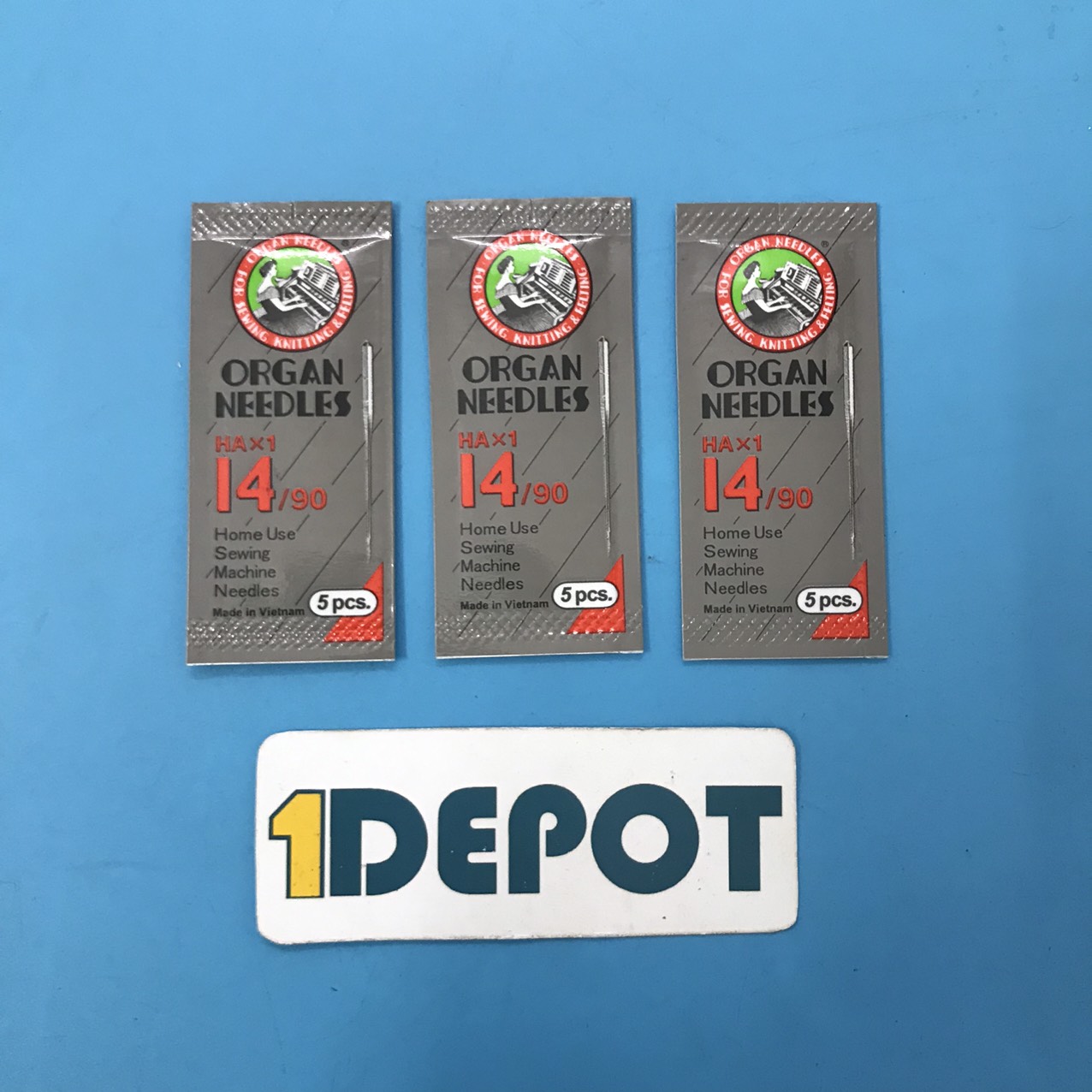 Kim máy may lập trình Organ DPx17, kim số 14 (90/14) 10 cây/ vỉ