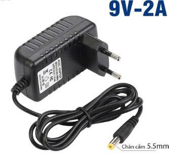 Nguồn Adapter 9V - 2A chân cắm tròn 5.5x2.5mm