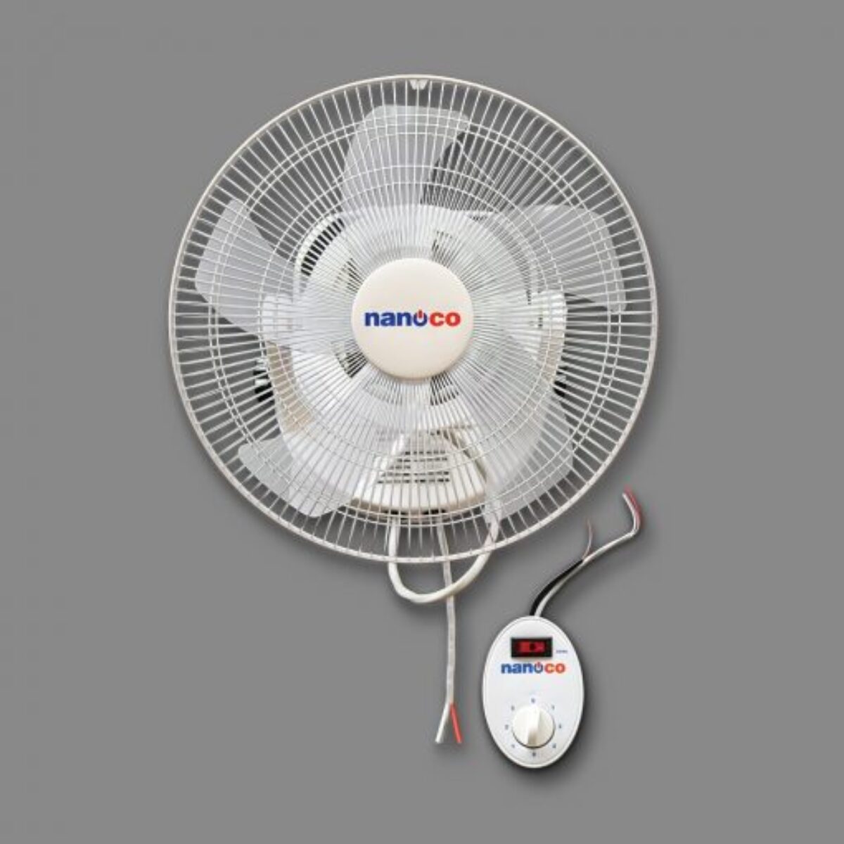 Quạt Đảo 47W Nanoco  NOF1609 (Màu Xám Trắng)