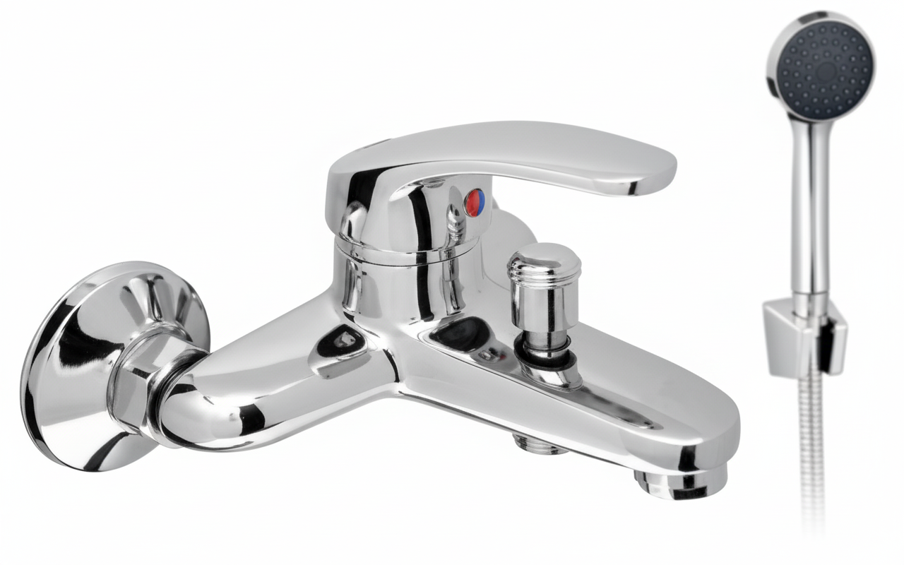 Sen tắm nóng lạnh Vanni VN-120, Inox 304 cao cấp, bền đẹp