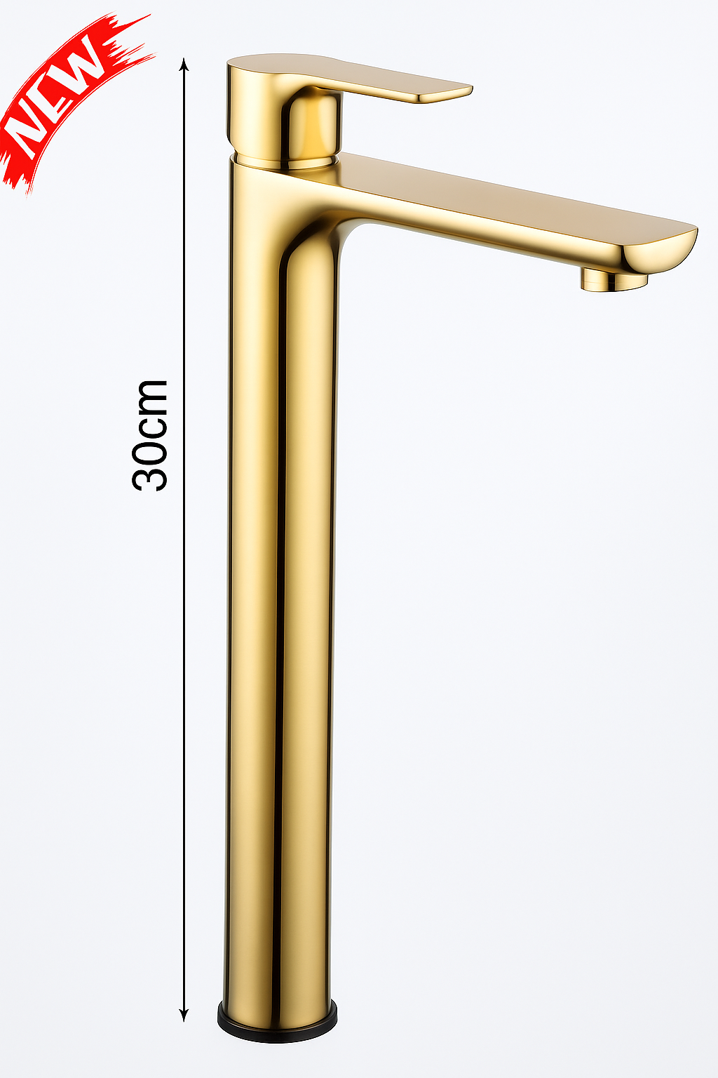 Vòi lavabo nóng lạnh Vanni VN-254, Chất liệu inox/đồng thau, Đầu ren G1/2