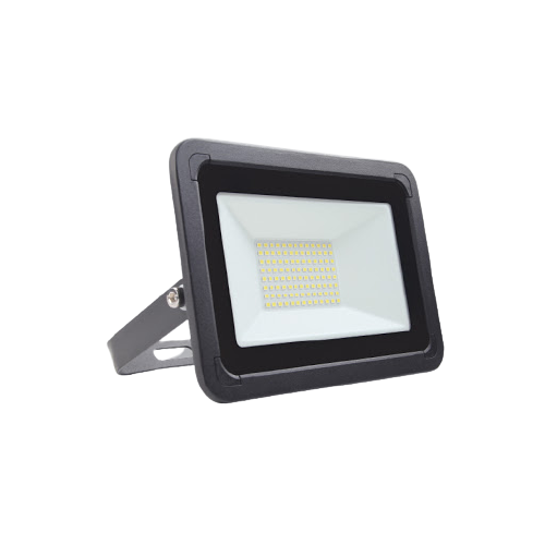 Đèn LED Pha MPE FLD3-50V 50W ánh sáng vàng, kích thước 235x205x36mm