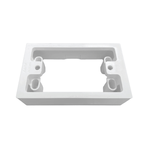 Hộp Nhựa Nổi MPE dùng Cho Các Mặt, Ổ Cắm A20 Và Viền A20, kích thước 120x72x34mm