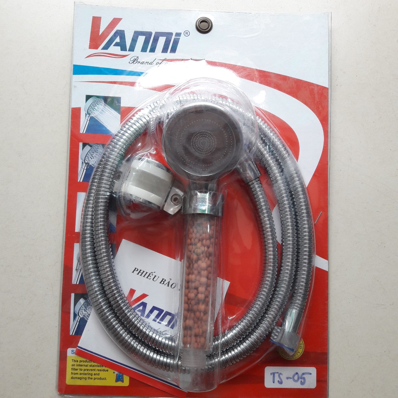 Vòi sen tắm 1 chế độ Vanni TS-06