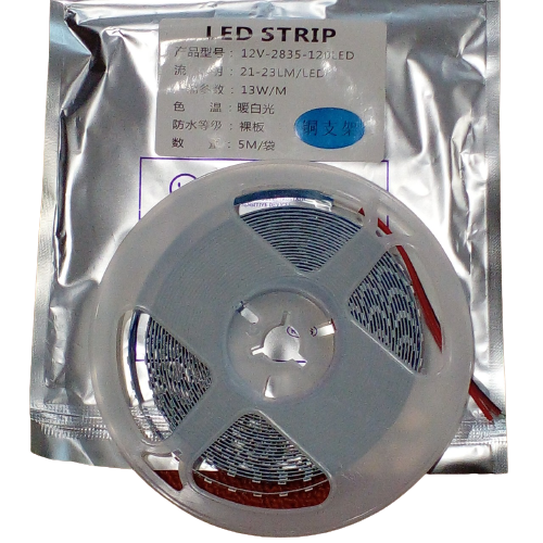 Đèn led dây 2835 13W 12V JCVTECH , ánh sáng vàng 3000k , số bóng 120led/m