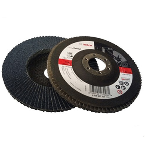 Đĩa nhám xếp linh hoạt BOSCH 2608603702 A100 , đường kính 100 x 16mm