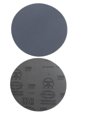 Giấy nhám tờ không dính FUJISTAR P4000, loại tròn kích thước 203mm độ mịn P4000
