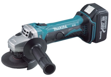 Máy mài góc dùng pin 18V, 100mm Makita DGA404RME