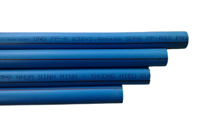Ống nhựa PPR Ø25 BÌNH MINH, kích thước  25 x 2.3 mm