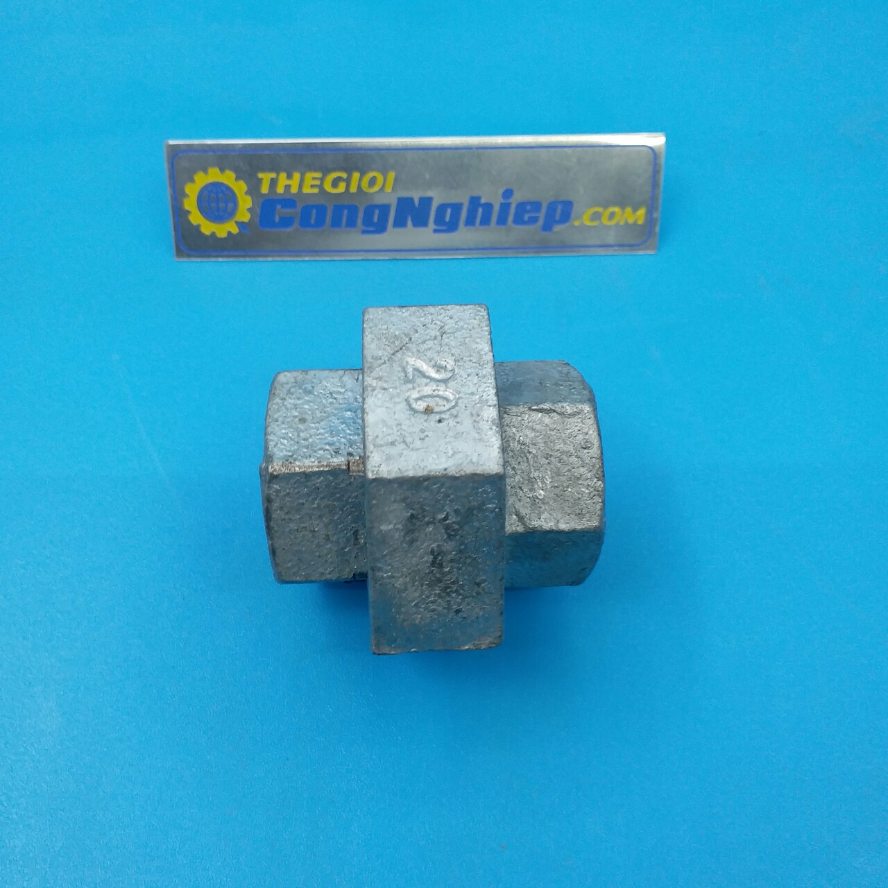 Rắc co côn ren trong Ø34, chất liệu kẽm