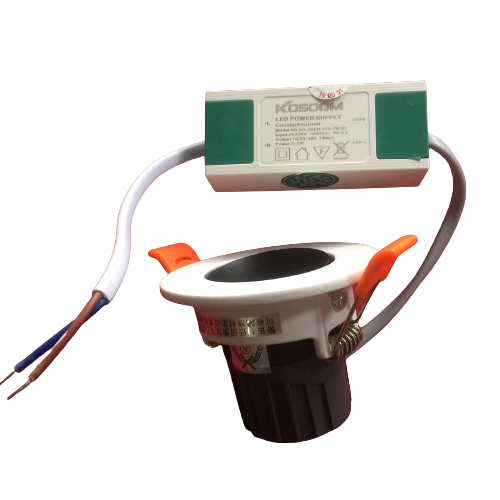 Đèn led âm trần mắt trâu cob 7w Kosoom dl-ks-cob-7 ánh sáng trắng