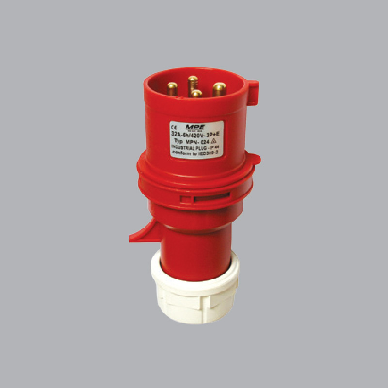 Phích cắm loại di động có kẹp giữ dây 3P32A MPE MPN-024