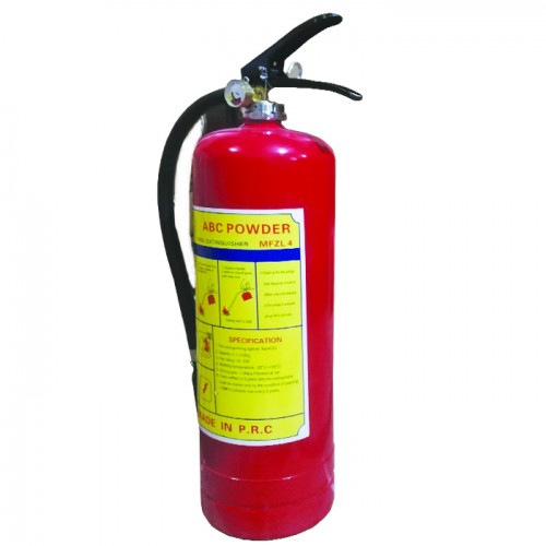 Bình chữa cháy bằng bột ABC 4kg MFZl4, có tem kiểm định