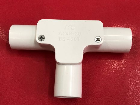 T nối 25mm (có nắp) MPE A246N/25