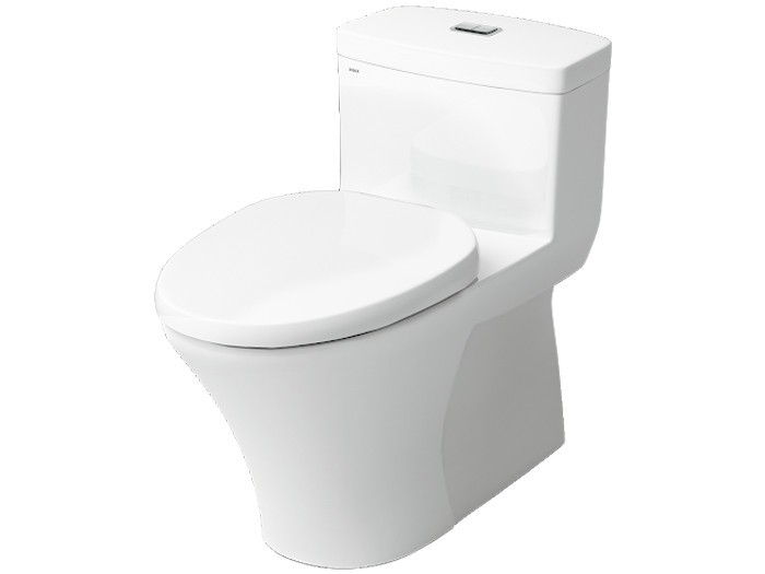 Bàn cầu 1 khối inax AC-900VRN, kích thước 760x380x636mm