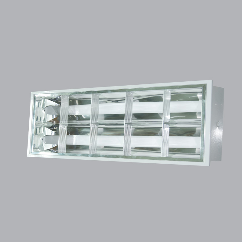 Bộ máng đèn xương cá led MPE - MATL-210V 0.6m ánh sáng vàng (bao gồm 2 bóng tube thủy tinh)