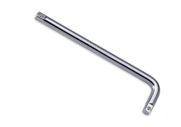 Cần siết chữ L xi mờ 3/4 (19mm) x 18 inch (457) Kapusi K-0029