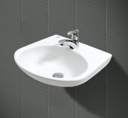 Chậu Rửa Lavabo Inax treo tường màu trắng, kích thước(DxRxC) 429x390x162 mm