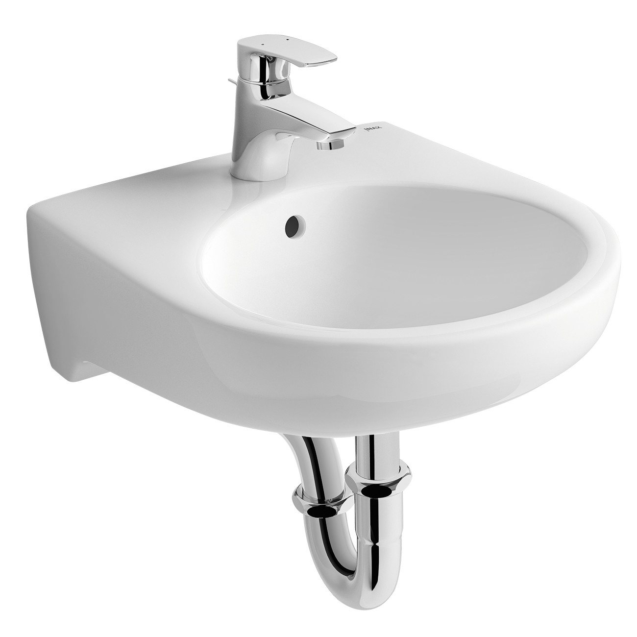 Chậu rửa lavabo treo tường Inax L-282V, kích thước 410x400x184 mm