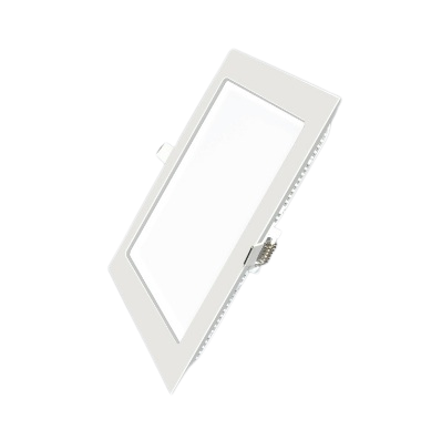 Đèn led panel âm trần vuông 15W MPE SPL-15V, ánh sáng vàng, KT 190x190x22 mm, đục lỗ 180x180 mm