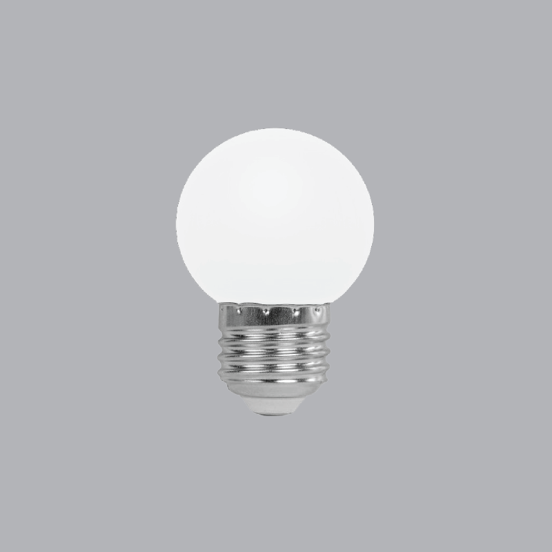 Đèn led Buld 1.5W MPE ,45x70 mm - LBD-3MK màu trắng sữa