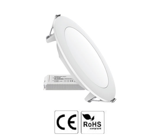 Đèn Led panel âm trần tròn 7W MPE RPL3-7N ánh sáng trung tính, KT Þ120x22mm, đục lỗ Þ90mm
