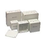 Hộp nối dây tự chống cháy 110x110x50 không lổ SINO E265/2