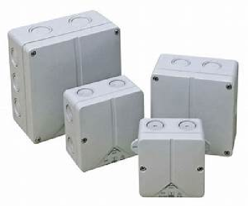 Hộp nối dây tự chống cháy 160x160x50 không lổ SINO E265/3