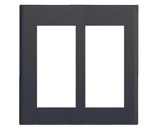 Mặt dùng cho 1 thiết bị Panasonic WEG6806MB/WEV68060MB, màu đen ánh kim