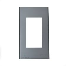 Mặt dùng cho 3 thiết bị Panasonic WEV68030MH, màu xám ánh kim