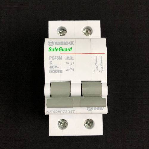 Cầu dao tự động MCB 2C 25A SINO PS45N/C2025
