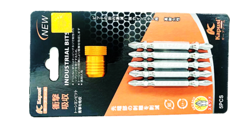 Mũi vít 2 đầu chống trượt có hít Kapusi K-7180