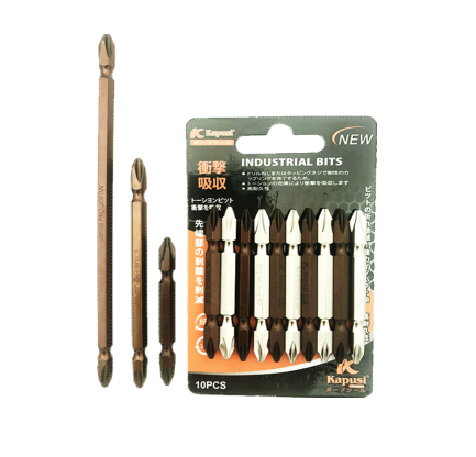 Mũi vít 2 đầu nâu 65mm Kapusi k-7172