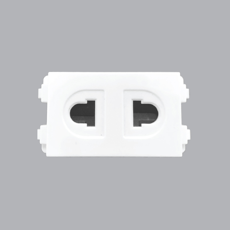 Ổ CẮM 2 CHẤU A6USV (VẶN VÍT) MPE