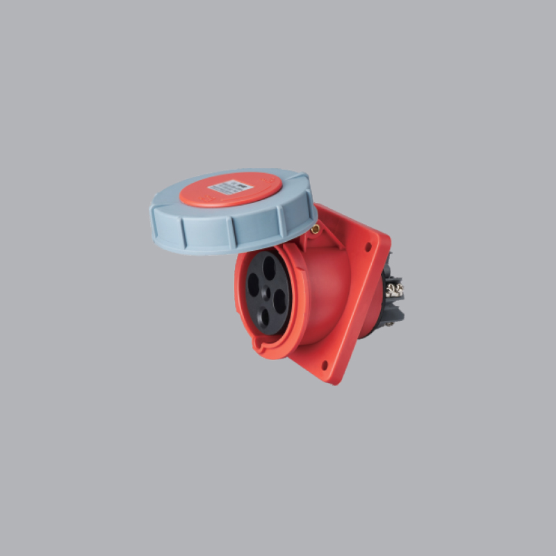 Ổ CẮM CỐ ĐỊNH BẮT TRÊN BẢNG ĐIỆN XÉO MPN-4442 125A, 380-415V 3P+E-IP67
