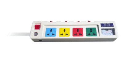 Ổ cắm kéo dài công suất cao 3300W , đồng hồ báo (W) dài 2.5m - 4OFSSA2.5-2